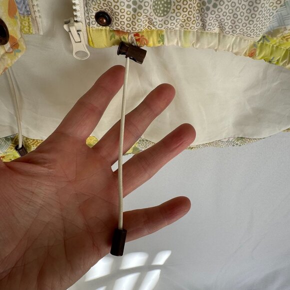 Urban Outfitters Kit Floral Patchwork Nylon Oversized Puffer Jacket Size Small - Picture 8 of 16